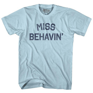 Miss Behavin Adult Cotton T-Shirt by Ultras