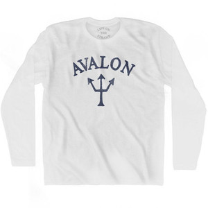 New Jersey Avalon Trident Adult Cotton Long Sleeve T-Shirt by Ultras