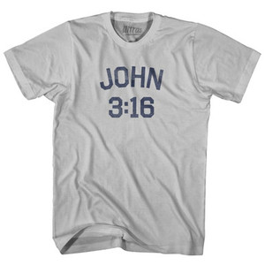 John 3:16 Adult Cotton T-Shirt by Ultras