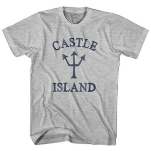Massachusetts Castle Island Trident Youth Cotton T-Shirt by Life on the Strand