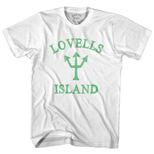 Massachusetts Lovells Island Emerald Art Trident Adult Cotton T-Shirt by Life on the Strand Massachusetts Lovells Island Emerald Art Trident Adult Cotton T-Shirt by Life on the Strand