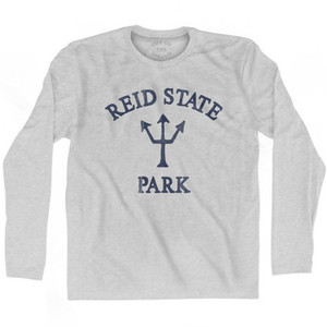 Maine Old Orchard Beach Trident Adult Cotton Long Sleeve T-Shirt by Life on the Strand Maine Old Orchard Beach Trident Adult Cotton Long Sleeve T-Shirt by Life on the Strand