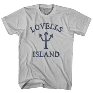 Massachusetts Lovells Island Trident Adult Cotton T-Shirt by Life on the Strand Massachusetts Lovells Island Trident Adult Cotton T-Shirt by Life on the Strand