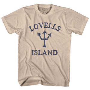 Massachusetts Lovells Island Trident Adult Cotton T-Shirt by Life on the Strand Massachusetts Lovells Island Trident Adult Cotton T-Shirt by Life on the Strand