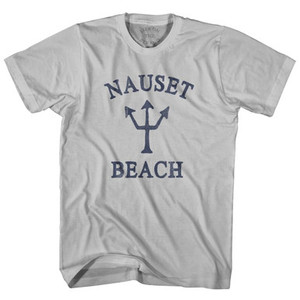 Massachusetts Nauset Beach Trident Adult Cotton T-Shirt by Life on the Strand Massachusetts Nauset Beach Trident Adult Cotton T-Shirt by Life on the Strand