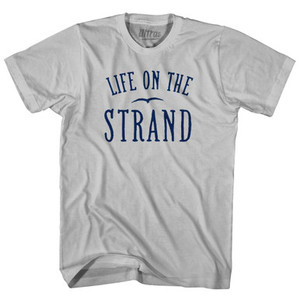 Life On The Strand Seagull Adult Cotton T-Shirt by Ultras Life On The Strand Seagull Adult Cotton T-Shirt by Ultras