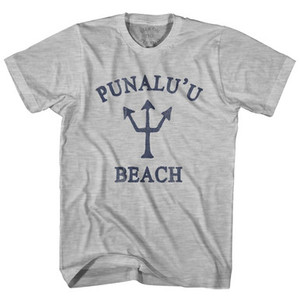 Hawaii Punaluu Beach Trident Adult Cotton T-Shirt by Ultras
