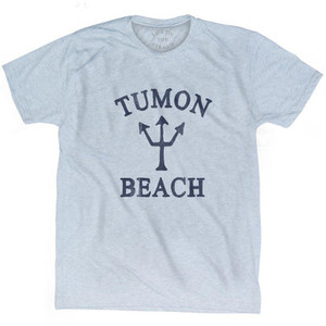 Guam Tumon Beach Trident Adult Tri-Blend T-Shirt by Ultras Guam Tumon Beach Trident Adult Tri-Blend T-Shirt by Ultras