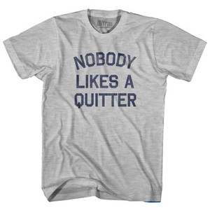 Nobody Likes A Quitter Youth Cotton T-Shirt by Ultras Nobody Likes A Quitter Youth Cotton T-Shirt by Ultras