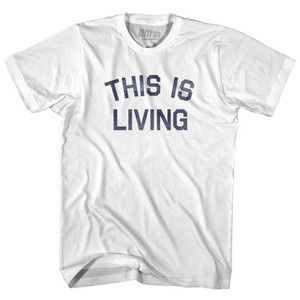 This Is Living Womens Cotton Junior Cut T-Shirt by Ultras This Is Living Womens Cotton Junior Cut T-Shirt by Ultras