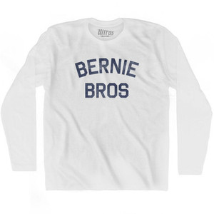 Bernie Bros Adult Cotton Long Sleeve T-Shirt by Ultras Bernie Bros Adult Cotton Long Sleeve T-Shirt by Ultras