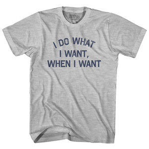 I Do What I Want When I Want Womens Cotton Junior Cut T-Shirt by Ultras I Do What I Want When I Want Womens Cotton Junior Cut T-Shirt by Ultras