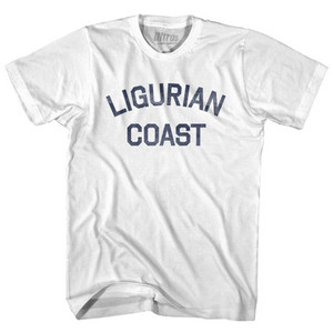Ligurian Coast Womens Cotton Junior Cut T-Shirt by Ultras