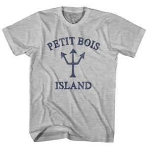 Mississippi Petit Bois Island Trident Adult Cotton T-Shirt by Life on the Strand Mississippi Petit Bois Island Trident Adult Cotton T-Shirt by Life on the Strand
