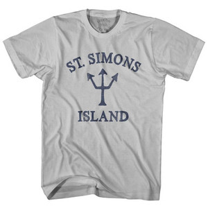 Georgia St. Simons Island Trident Adult Cotton T-Shirt by Ultras Georgia St. Simons Island Trident Adult Cotton T-Shirt by Ultras