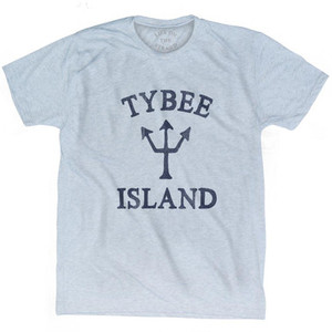 Georgia Tybee Island Trident Adult Tri-Blend T-Shirt by Ultras Georgia Tybee Island Trident Adult Tri-Blend T-Shirt by Ultras
