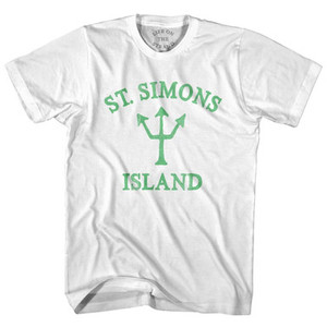 Georgia St. Simons Island Trident Adult Cotton T-Shirt by Ultras
