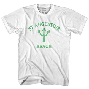 Florida St. Augustine Beach Trident Adult Cotton T-Shirt by Ultras Florida St. Augustine Beach Trident Adult Cotton T-Shirt by Ultras
