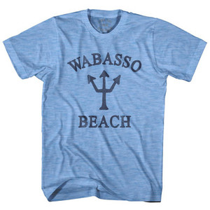 Florida Wabasso Beach Trident Adult Tri-Blend T-Shirt by Ultras Florida Wabasso Beach Trident Adult Tri-Blend T-Shirt by Ultras