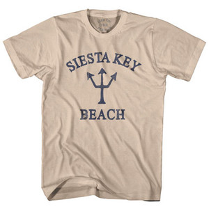 Florida Siesta Key Beach Adult Cotton T-Shirt by Ultras