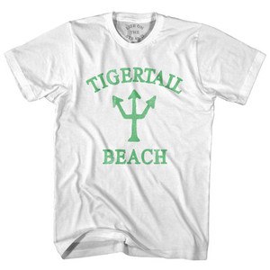 Florida Tigertail Beach Trident Womens Cotton Junior Cut T-Shirt by Ultras