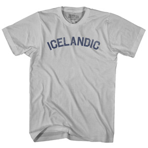 Icelandic Adult Cotton T-shirt - Cool Grey