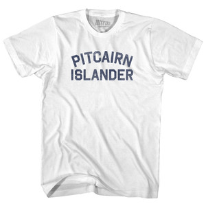 Pitcairn Islander Adult Cotton T-shirt - White