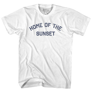 Home Of The Sunset Youth Cotton T-shirt - White Home Of The Sunset Youth Cotton T-shirt - White