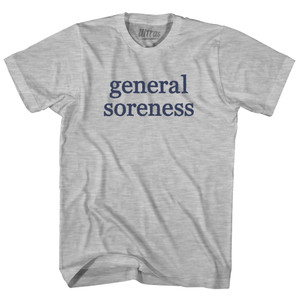 General Soreness Rage Font Womens Cotton Junior Cut T-Shirt - Grey Heather General Soreness Rage Font Womens Cotton Junior Cut T-Shirt - Grey Heather