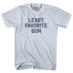 Least Favorite Son Adult Tri-Blend T-shirt - Athletic White