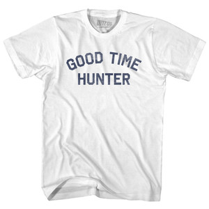 Good Time Hunter Youth Cotton T-shirt - White