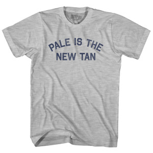 Pale Is The New Tan Youth Cotton T-shirt - Grey Heather Pale Is The New Tan Youth Cotton T-shirt - Grey Heather