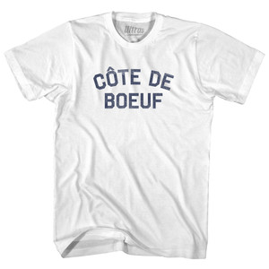 Cote De Boeuf Adult Cotton T-shirt - White