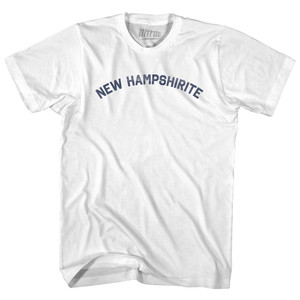 New Hampshirite Womens Cotton Junior Cut T-Shirt - White