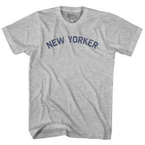 New Yorker Youth Cotton T-shirt - Grey Heather New Yorker Youth Cotton T-shirt - Grey Heather