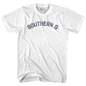 Southern G Womens Cotton Junior Cut T-Shirt - White