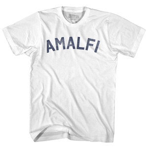 Amalfi Womens Cotton Junior Cut T-Shirt - White