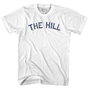 The Hill Womens Cotton Junior Cut T-Shirt - White