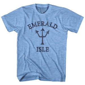 North Carolina Emerald Isle Trident Adult Tri-Blend T-Shirt by Ultras