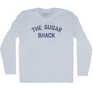 The Sugar Shack Adult Tri-Blend Long Sleeve T-shirt - Athletic White The Sugar Shack Adult Tri-Blend Long Sleeve T-shirt - Athletic White
