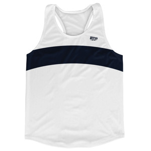 White And Blue Navy Almost Black Arch Running Track Tops Made In USA White And Blue Navy Almost Black Arch Running Track Tops Made In USA