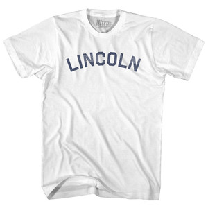 Lincoln Youth Cotton T-shirt - White Lincoln Youth Cotton T-shirt - White