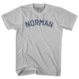 Norman Adult Cotton T-shirt - Cool Grey