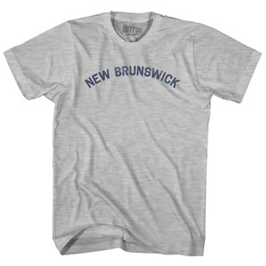 New Brunswick Womens Cotton Junior Cut T-Shirt - Grey Heather