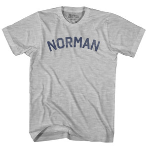 Norman Youth Cotton T-shirt - Grey Heather