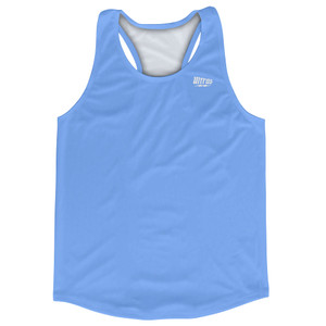 Blank Blue Carolina Running Racerback Singlet Track Tops Made In USA Blank Blue Carolina Running Racerback Singlet Track Tops Made In USA