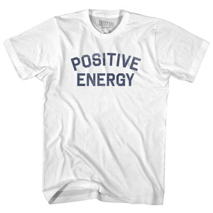 Positive Energy Youth Cotton T-shirt - White