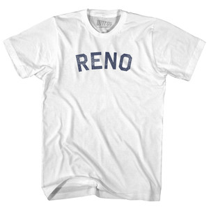Reno Adult Cotton T-shirt - White