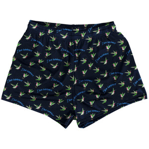 Hummingbird Womens & Girls Sport Shorts End Made In USA - Navy Blue Hummingbird Womens & Girls Sport Shorts End Made In USA - Navy Blue