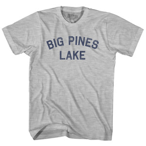 Big Pines Lake Youth Cotton T-shirt - Grey Heather Big Pines Lake Youth Cotton T-shirt - Grey Heather